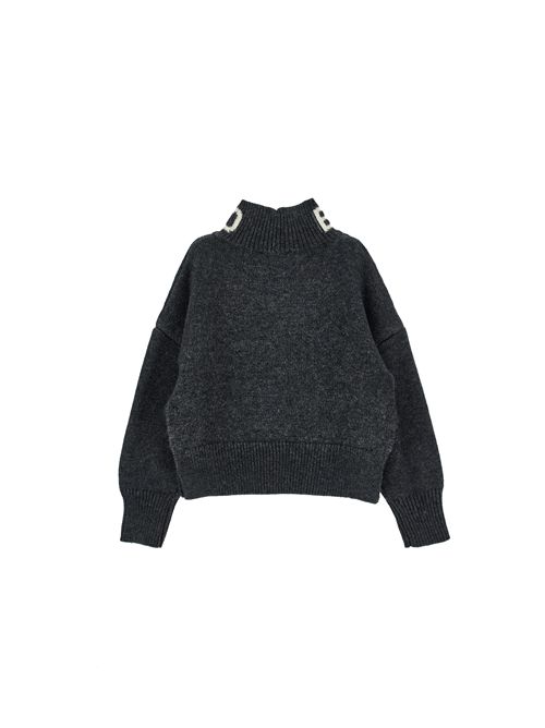 Maglia, bambina, logata. ERMANNO SCERVINO | Z9H606 87110031